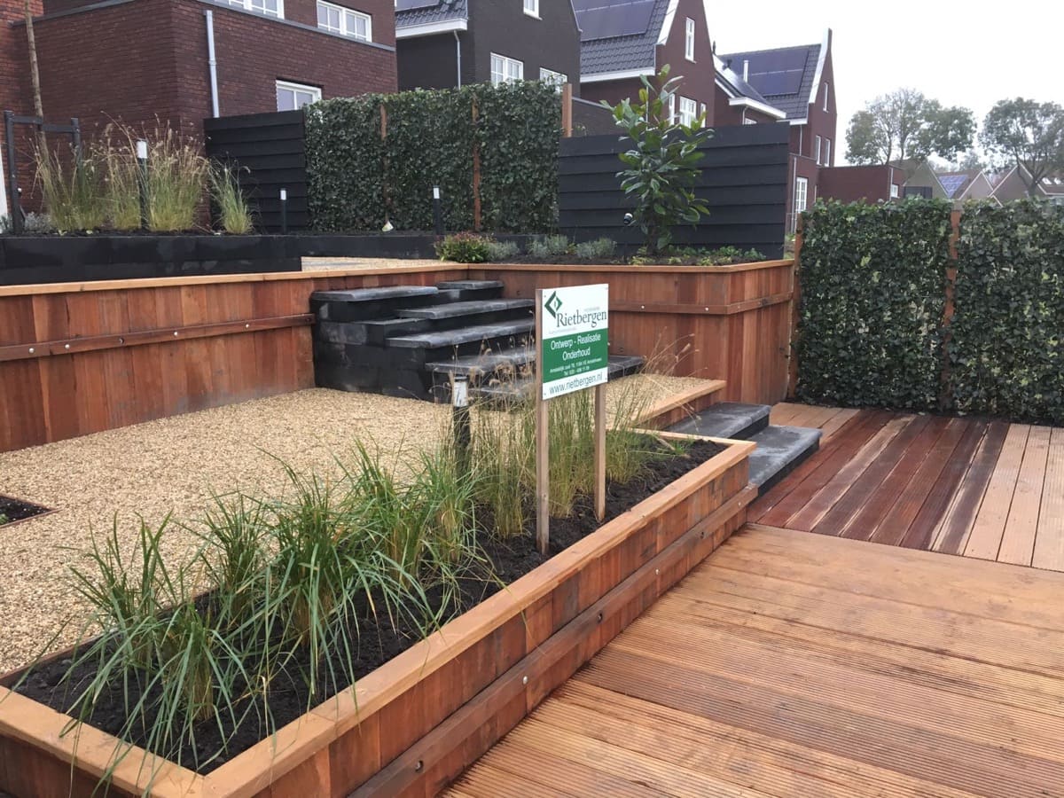 Tuinaanleg in Vinkeveen - Rietbergen